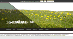 Desktop Screenshot of newmediapassion.com